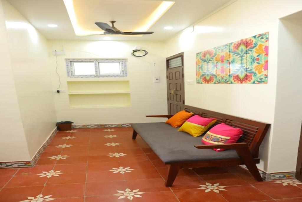 Heritage Home With 2 Bed/2 Bath With Kitchen In A Residential Neighborhood. Madurai Luaran gambar